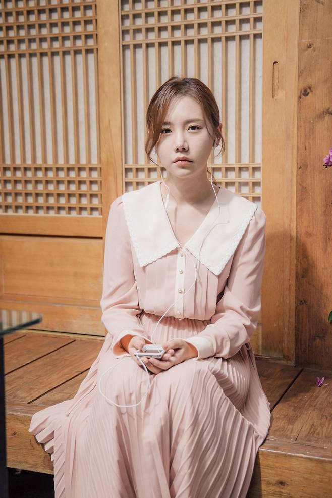 가수 송하예. 요구르트 스튜디오