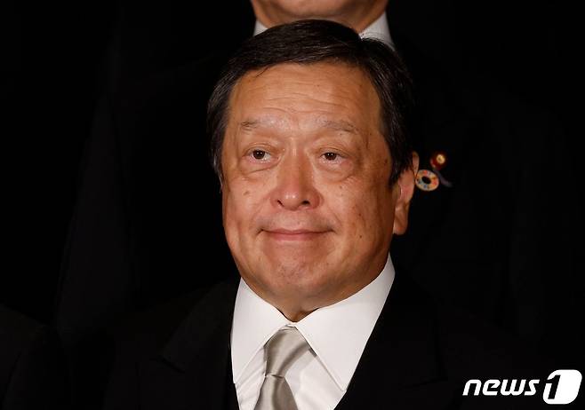 하마다 야스카즈 일본 방위상 2022.08.10 ⓒ AFP=뉴스1 ⓒ News1 정윤미 기자