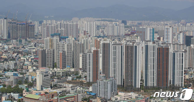대구 도심 아파트 전경(뉴스1 자료사진)