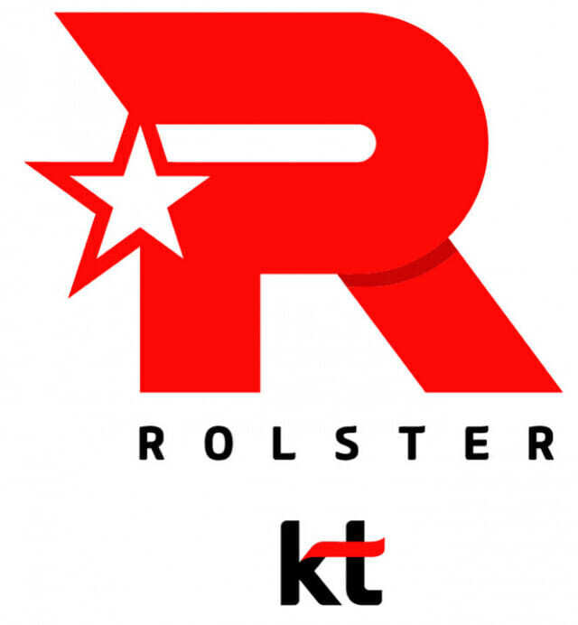 KT 롤스터  팀 로고.