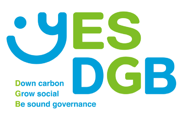 DGB대구은행이 이사회 내 ESG위원회를 설치하고 세부전략을 수립했다. 사진은 대구은행 ESG브랜드 로고. [사진=대구은행]