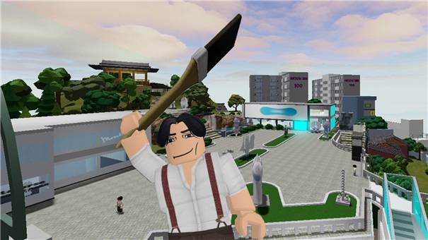 메타버스 문신미술관 모습./제공=창원시