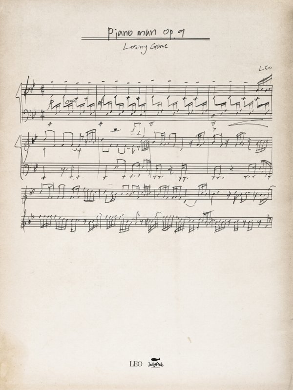 〈사진설명 : 빅스 레오 세 번째 미니앨범 ‘Piano man Op.9’ 멜로디 스포일러 (사진제공:젤리피쉬엔터테인먼트)〉