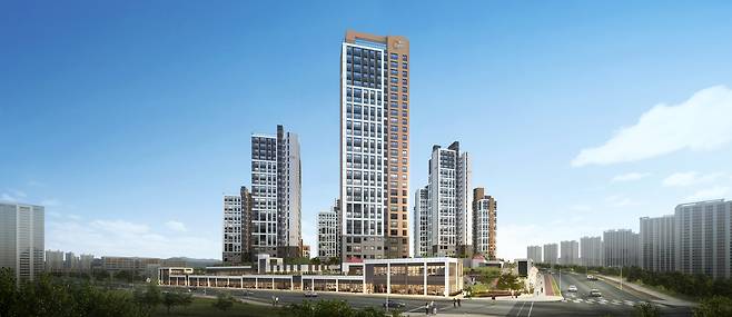 검단신도시 우미린 클래스원 투시도