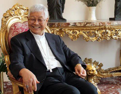 한국인 네 번째 추기경으로 서임된 유흥식 교황청 성직자부 장관..연합뉴스