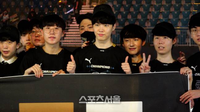 젠지 ‘쵸비’ 정지훈. 강릉=박경호기자 park5544@sportsseoul.com