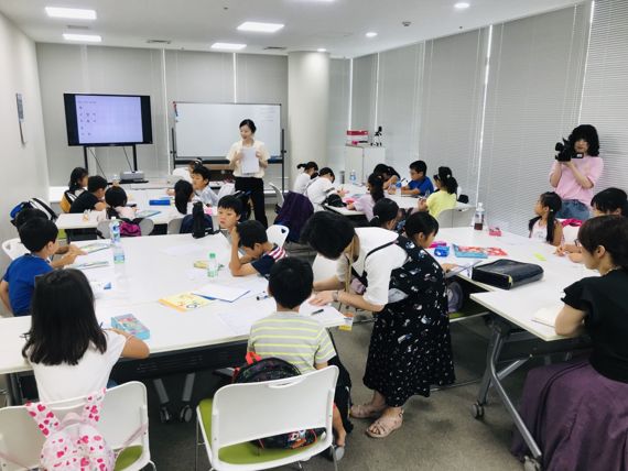 일본 도쿄 세종학당 어린이 대상 강좌. 주일 한국문화원