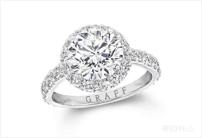 그라프 아이콘 컬렉션 라운드 다이아몬드 링 가격 미정 (사진제공 : GRAFF)