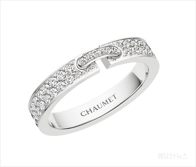 사진 : 쇼메(Chaumet) 리앙 에비당스 웨딩 밴드 758만원 ⓒChaumet