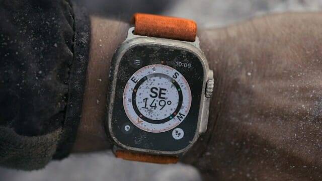 내구성과 배터리 작동 시간 등을 대폭 강화한 '애플워치 울트라'. (사진=애플)