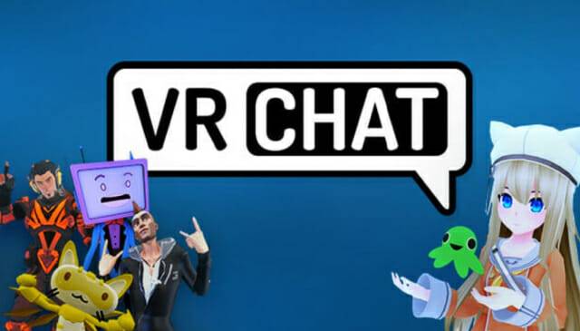 VR 챗은 잘 알려진 메타버스 콘텐츠다..