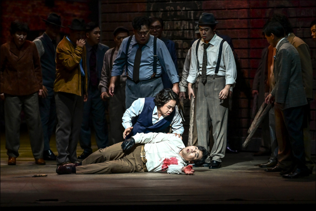 22일 개막하는 서울시오페라단의 ‘로미오와 줄리엣’의 한 장면. 사진 제공=세종문화회관