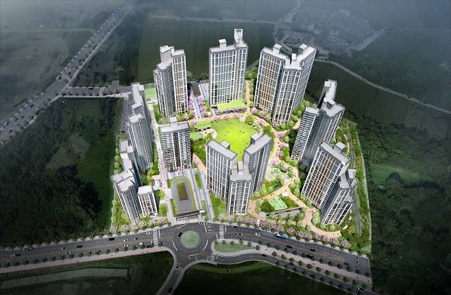 ‘e편한세상 사천 스카이마리나’ 조감도 (자료=DL건설)