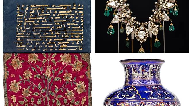 이슬람예술박물관의 주요 소장품  [이슬람예술박물관 누리집 캡처. 재판매 및 DB 금지]