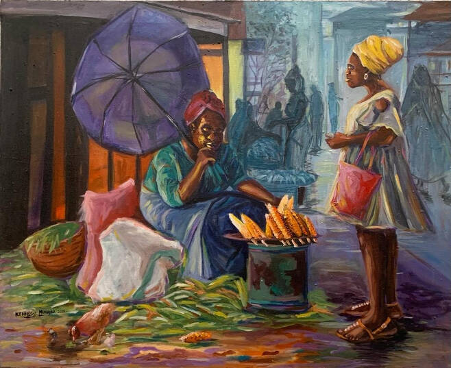 "Alagbado" by Kehinde Muraina (Herald Artday)