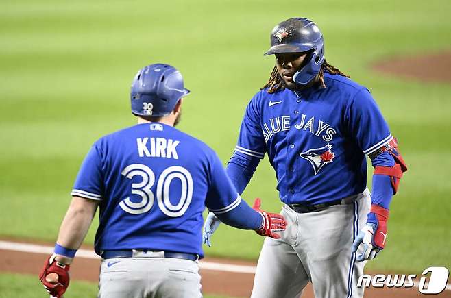 토론토 블루제이스는 홈에서 와일드카드 시리즈를 치른다. ⓒ AFP=뉴스1