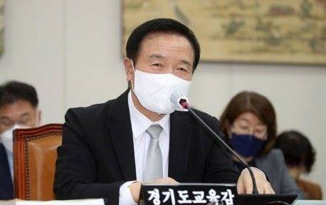 지난 17일 국회 교육위원회의 서울·인천·경기도교육청 국정감사에 참석한 임태희 경기도교육감 ⓒ연합뉴스