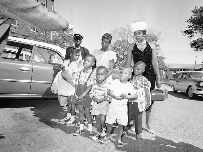 1962년 ‘역 프리덤 라이드’를 추진한 공화당 정치인들의 거짓말에 속아 남부에서 북부까지 버스를 타고 온 흑인들.