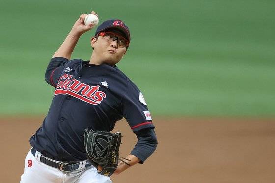 롯데 자이언츠 투수 박세웅. 연합뉴스