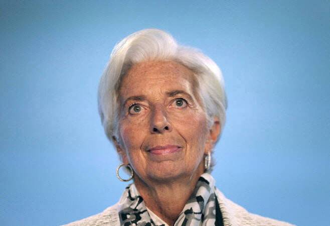 크리스틴 라가르드 유럽중앙은행(ECB) 총재. (사진=AFP 제공)