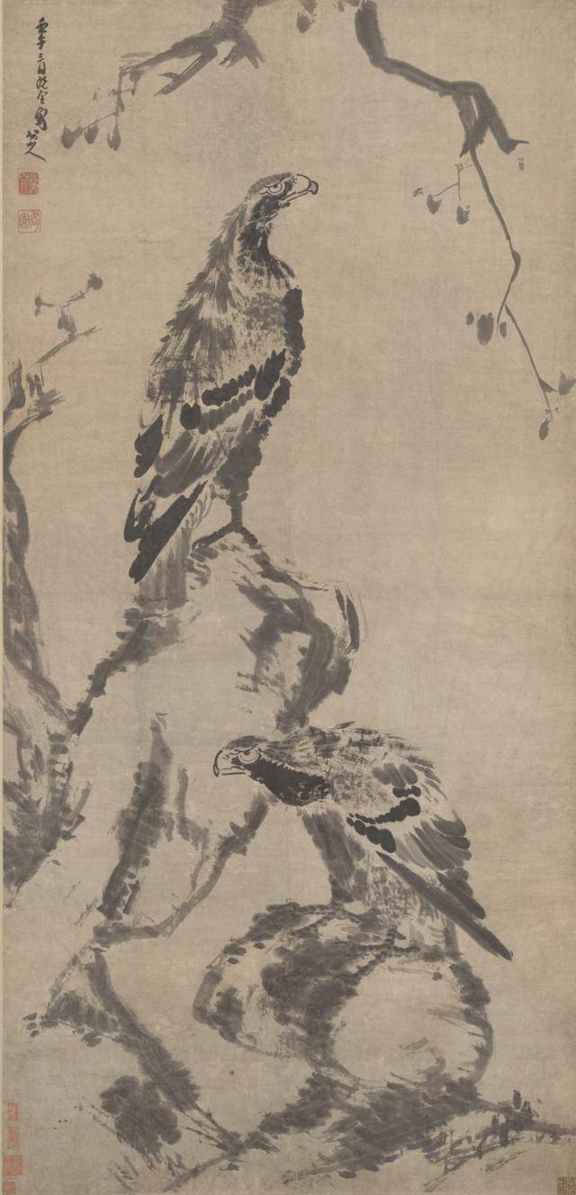 두 독수리, 1702년. 메트로폴리탄 미술관 소장