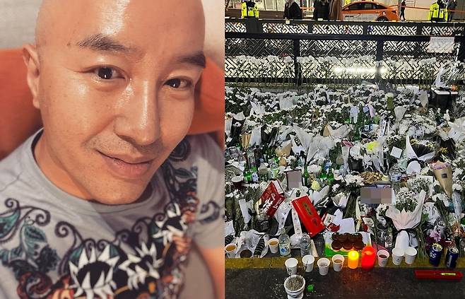 A Broadcaster Hong Seok-cheon lamented the loss of his acquaintance to Itaewon True.On November 2, Hong Seok-cheon confessed to his personal instagram that Last Nights Curry, Tomorrows Bread was hard.He said, The younger sister I knew went to heaven without getting out of the Friend and True scene. He said, I had a last greeting at The Funeral.My parents, who lost their only daughter, lost their minds for a while. Hong Seok-cheon, who said, I took courage on my way back and stopped at a memorial space in Itaewon, said, It was a way to go like Moy Yat for over twenty years.I did not know it would be so hard to take a step, Toro said, Im sorry for the victims. I was sorry and I was so sorry that I could not say anything anymore.Hong Seok-cheon said, I will live without shame for those who have been unjustly sacrificed. I will live with memories of True victims for a long time. I pray that everyone will live happily and healthily every day.I am worried about what to do and how to live in the future. This is a Hong Seok-cheon article.Last Nights Curry, Tomorrows Bread was hard, and the younger sister, who I knew, went to heaven without getting out of the scene of Friend and True.I said my last greetings at The Funeral. Ill do better. Ill meet more often.  Parents who lost their only daughter lost their minds for a while.On the way back, I took the courage to stop by the memorial space in Itaewon, which I had been traveling with Moy Yat for over 20 years. I did not know it would be so hard to take a step.I prayed and prayed. Im sorry and Im sorry. Im sorry and Im sorry. Im sorry and Im sorry. Theres so much I want to say, but theres so little I can say. I just want to say Im sorry to the victims.I have to live harder. I have to live without shame for those who have been victimized unjustly. I work, I eat with my friends, I exercise, I love my family. I feel sorry for the families who lost their loved ones.True victims live long memories.I pray that everyone will live happily and healthily every day. I am worried about what to do and how to live in the future. #ItaewonTrue #ItaewonTrue I mourn the victim