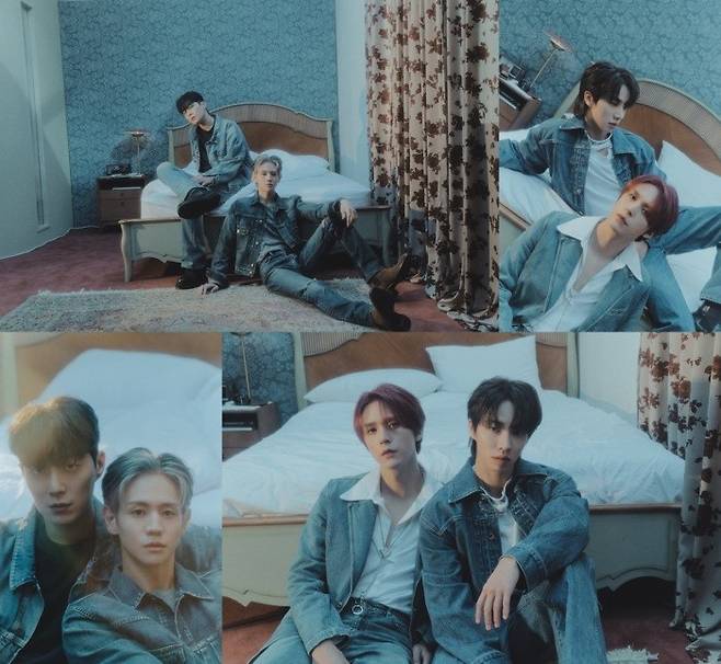 Highlight unveiled a concept photo before the comeback.Highlight (Yoon Doo-joon, Yang Yo-seob, Lee Gi-kwang, Son Dong-woon) will release the third mini-album  ⁇  AFTER SUNSET  ⁇  (After Sunset) version concept photo, and added a comeback.In the open photo, Highlight showed a neat visual by receiving the dawn light coming into the room. Highlight, which added a fresh mood with a blue jacket styling, sat on the bed casually and emanated a chic yet deep eye.The atmosphere like a movie still is also eye-catching.Yang Doo-joon, who is in a thoughtful mood with a camera in his hand in the background of a room with a bed, Yang Yo-seob, Lee Gi-kwang, who makes an empty look on the wall, and Son Dong-woon, who can not put the receiver, .Highlight Minis 4th album  ⁇ AFTER SUNSET  ⁇  contains 5 songs including the title song  ⁇ Alone  ⁇ . It will be released at 6 pm on the 7th.