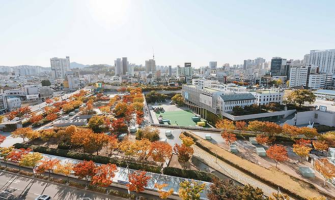 아시아 창·제작의 문화발전소 역할을 하고 있는 국립아시아문화전당 전경. 국립아시아문화전당(ACC)