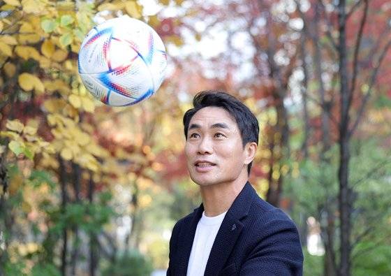 2002년의 추억을 떠올리며 후배들에게 조언한 김태영. 강정현 기자