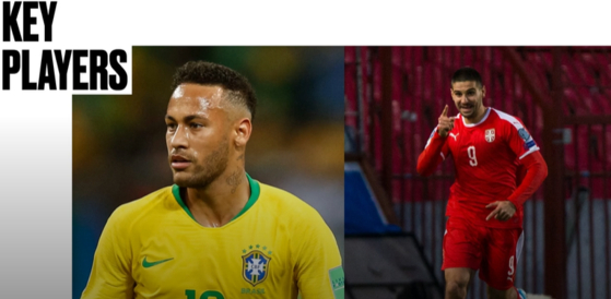 All you need to know: Brazil v Serbia[ONE FOOTBALL]