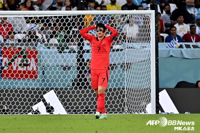 대한민국과 우루과이가 치열한 공방 끝에 2022 카타르 월드컵 조별리그 1경기를 0-0 무승부로 마쳤다. 사진=DOHA, QATAR ⓒAFPBBNews = News1