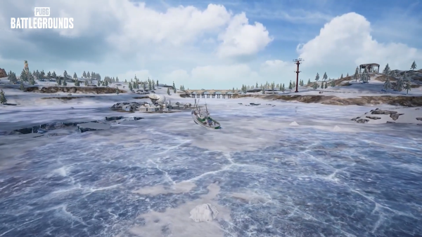 새롭게 추가된 빙하 지역