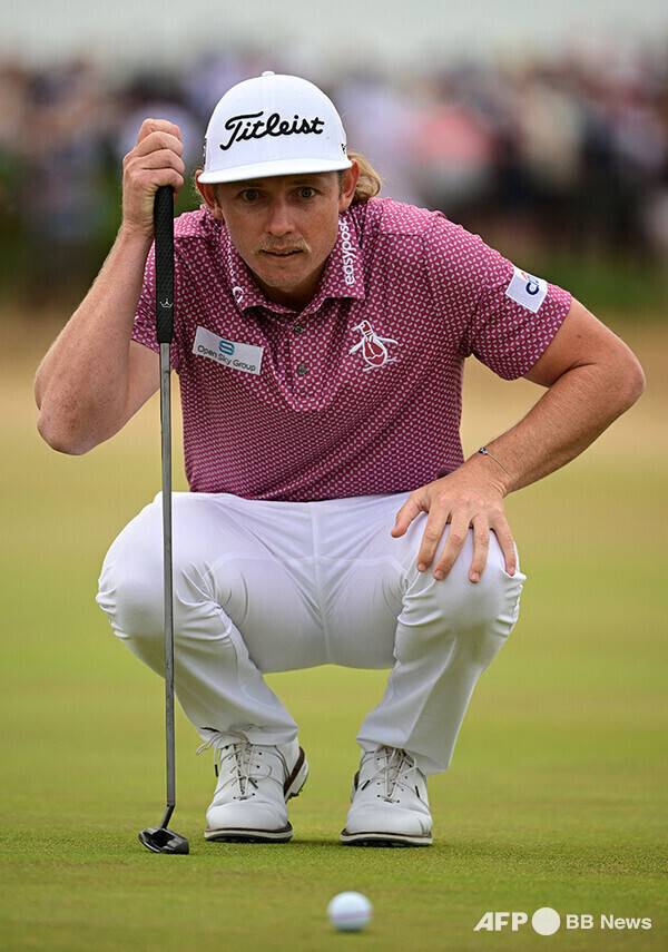 2022년 DP월드투어 호주 PGA챔피언십 우승 경쟁에 뛰어든 캐머런 스미스. 사진제공=ⓒAFPBBNews = News