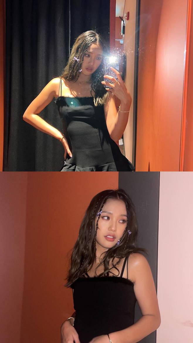 Mimi posted several photos on the 26th instagram with an article called SNL Korea.In the public photos, there is a picture of Mimi posing while looking at the mirror. Mimis unique atmosphere and cute eyes attract attention.On the other hand, Mimi will be the second host of SNL Korea season 3, Lee Eun-ji, Mimi and Eom Ji-Yoon.