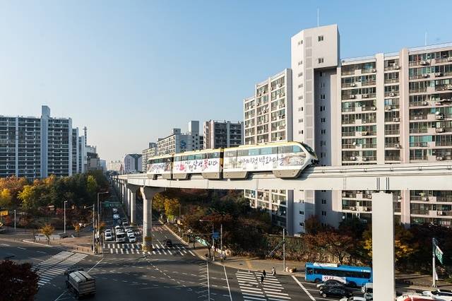 대구도시철도 3호선 모습. 국민DB