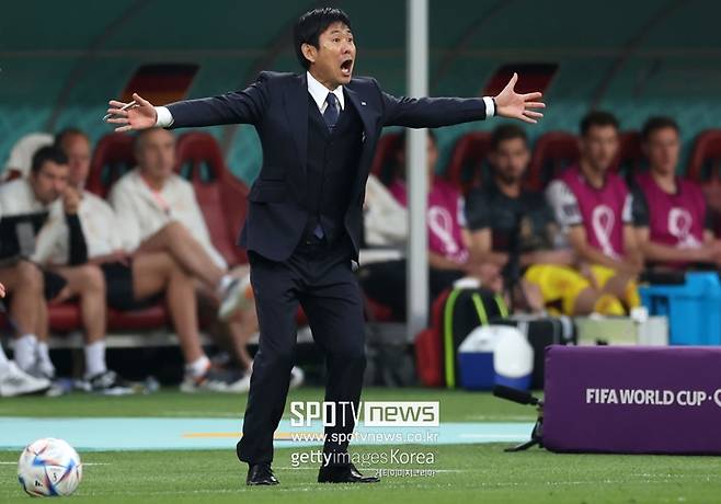 ▲ 모리야스 하지메 일본 대표팀 감독이 경질 위기에 처했다.
