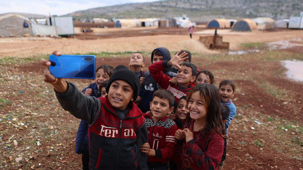 '분쟁지역' 시리아의 어린아이들 [자료사진: 연합뉴스 제공]