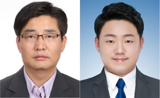 KBS 김봉진 기자(왼쪽)와 한국스포츠경제 이정인 기자.
[한국체육기자연맹 제공]