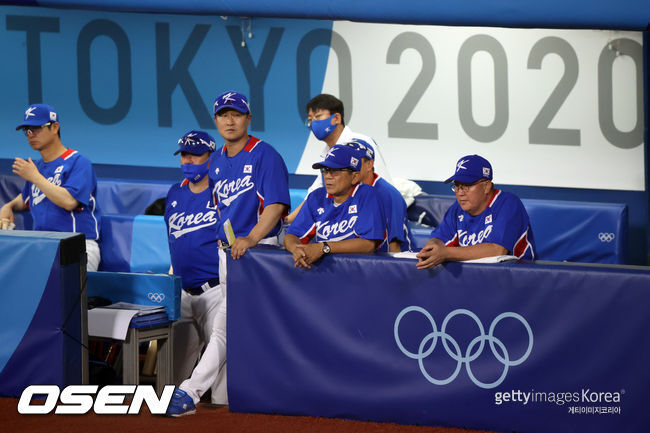 [사진] 도쿄 올림픽 한국야구대표팀 ⓒGettyimages(무단전재 및 재배포 금지)