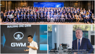 GWM이 2022 해외 회의를 개최하고, 자사의 최신 글로벌 전략을 공개했다. (PRNewsfoto/GWM)