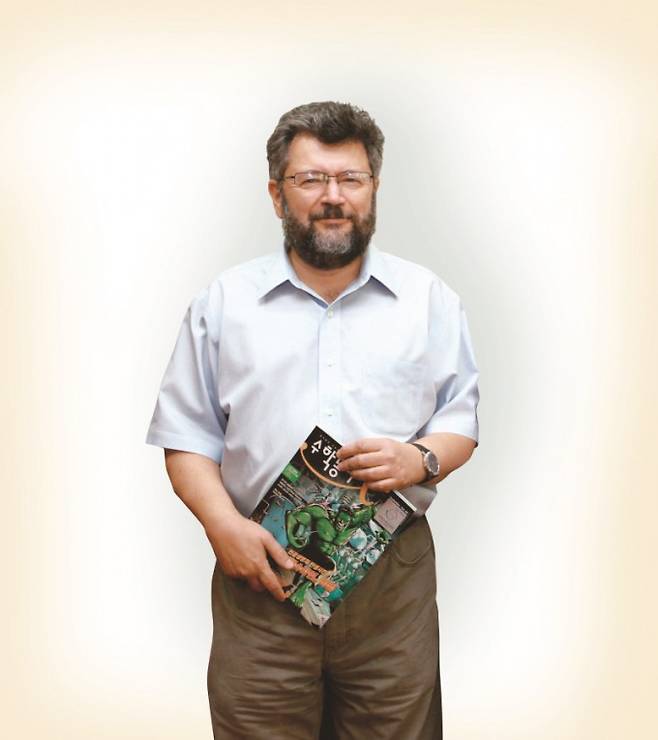 1994년 필즈상을 받은 군론의 대가 예핌 젤마노프 교수. 수학동아 DB