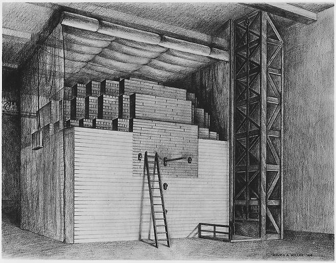 엔리코 페르미가 1942년 만든 세계 최초의 원자력 발전 시설 '파일1'