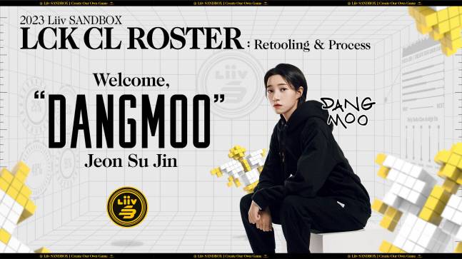 LCK 최초 여성 프로 e스포츠선수 ‘순당무’ 전수진이 리브 샌드박스에서 데뷔한다. 제공 | 리브 샌드박스