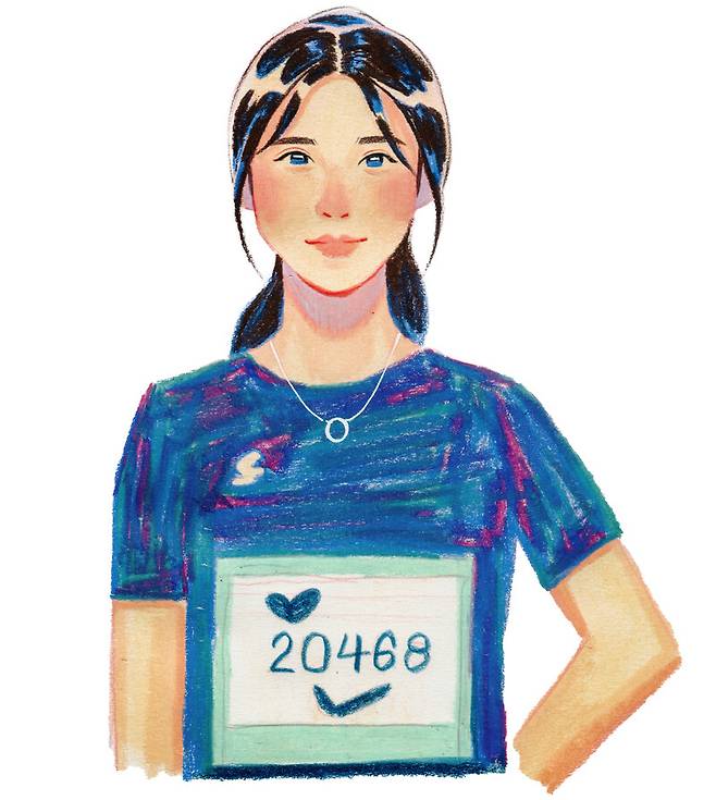 김지현(27)씨. 일러스트레이션 권민지