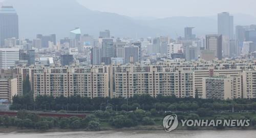강남구 압구정 현대아파트 모습 [연합뉴스 자료사진]