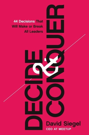 ‘Decide and Conquer 44 Decisions that will Make or Break All Leaders ’도서 사진<사진제공=교보문고>