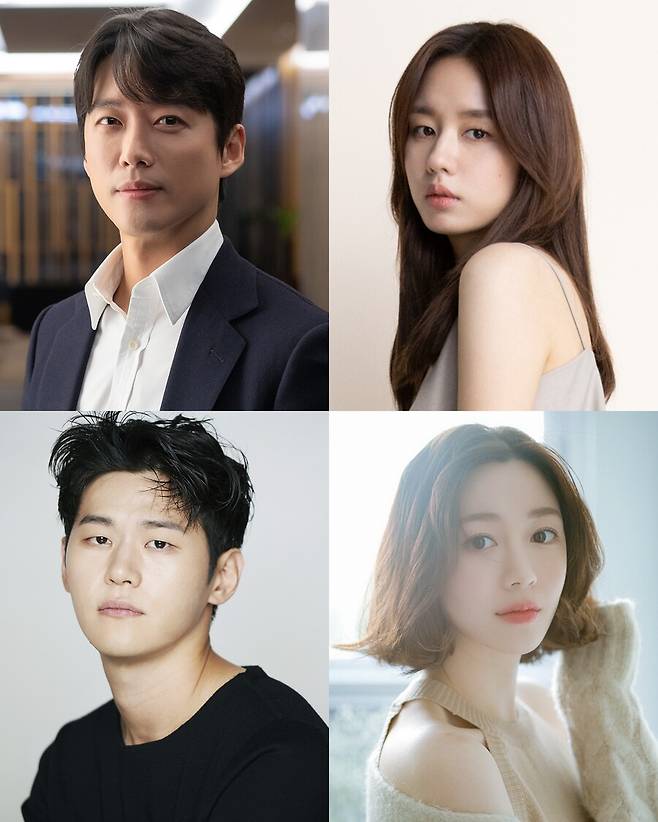 ▲ (왼쪽부터 시계방향)남궁민, 안은진, 이다인, 이학주. 제공|935엔터테인먼트, UAA, SM C&C, 9아토엔터테인먼트