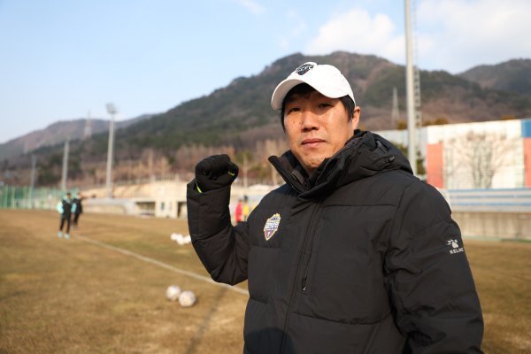 김천 상무 성한수 감독. 사진제공 | 한국프로축구연맹