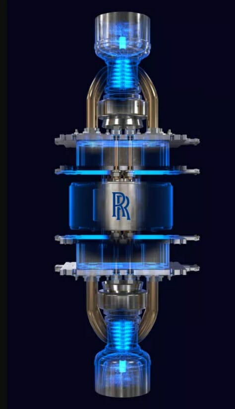 롤스로이스가 제안한 초소형 원자력 시스템의 렌더링 (사진=롤스로이스)