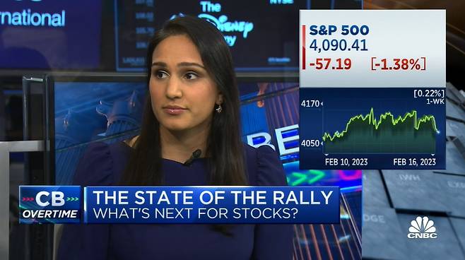 미라 팬디트 JP모간운용 전략가 /사진=CNBC 인터뷰 캡쳐